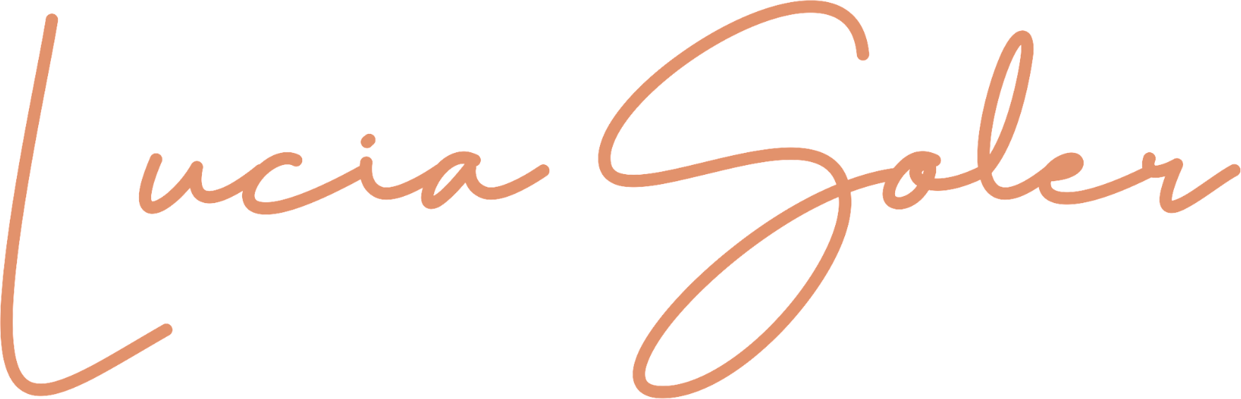 Lucia Soler signature logo